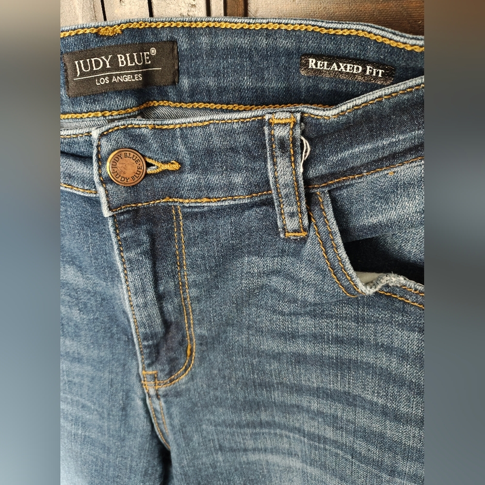 Judy Blue Indigo Blue Women's Jeans - Picture 5 of 9